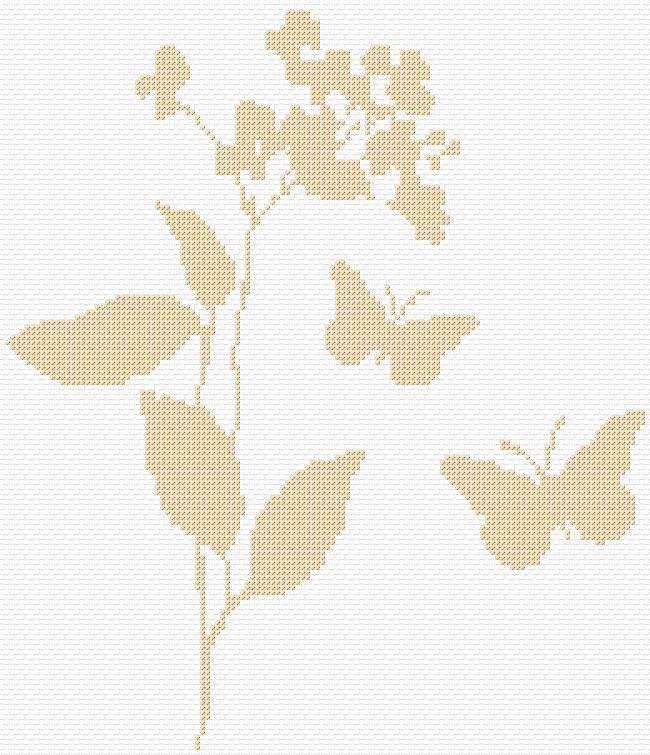 Flowers and Butterflies