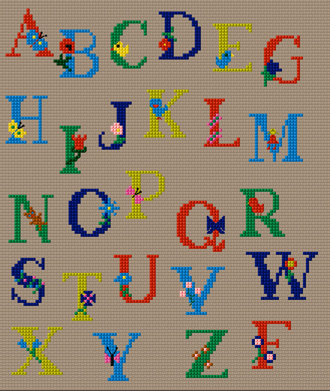 Alphabet 5