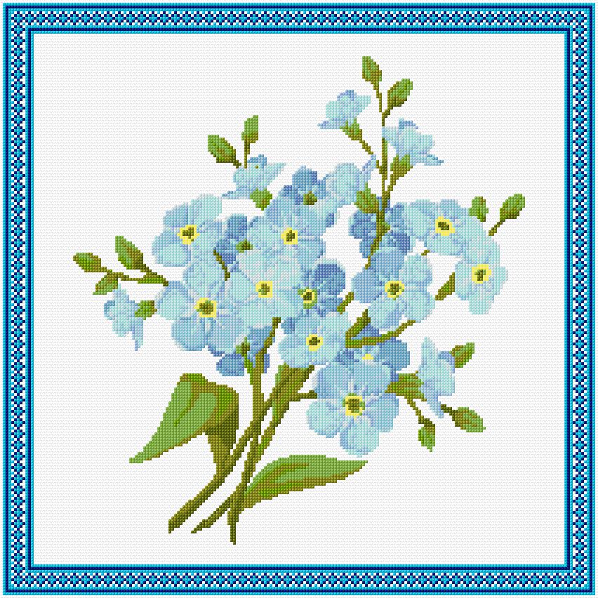 Blue Flowers