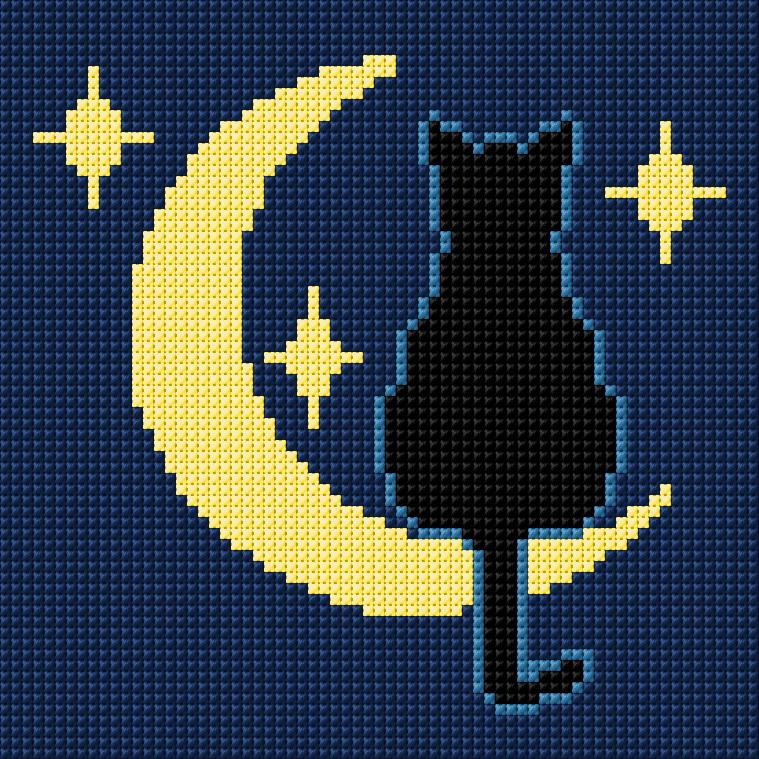 Cat in the Moon