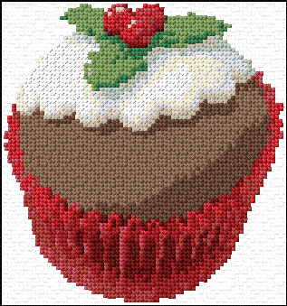 Christmas Cupcake