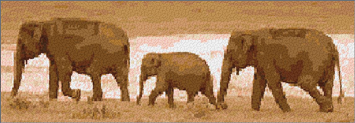Three Elephants