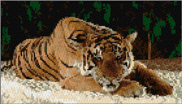 Resting Tiger