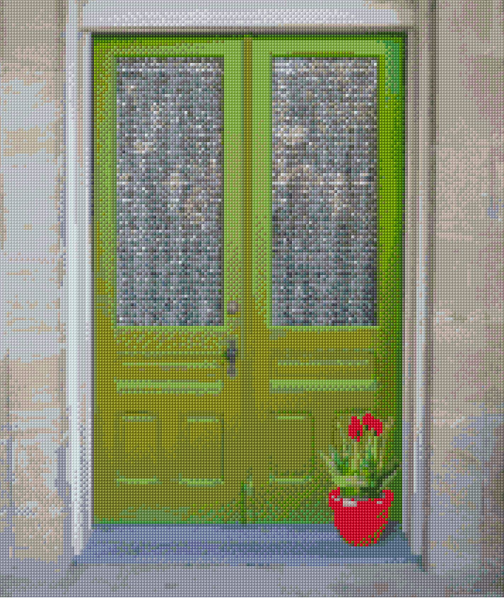Old Green Door