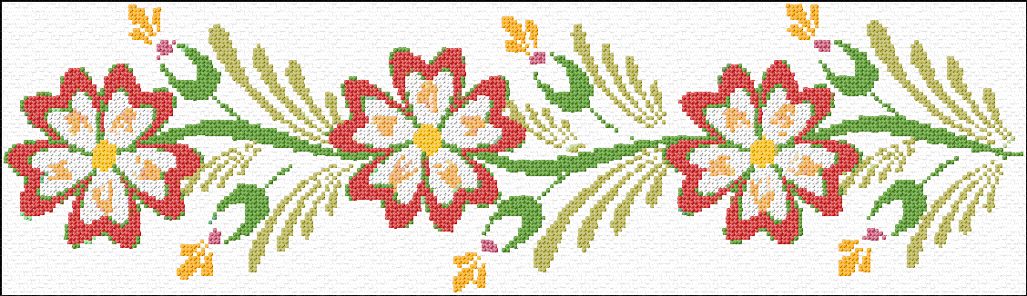 Flowers Border