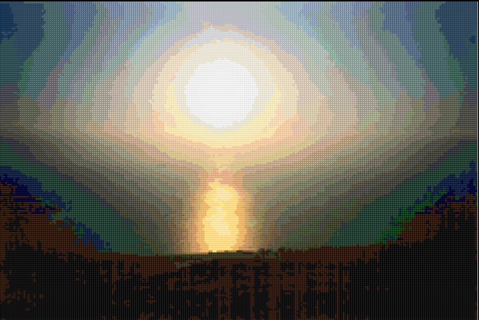 Sunset Above the Sea